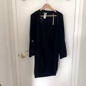 Long cardigan/coverup Tommy Bahama. Black. Size M